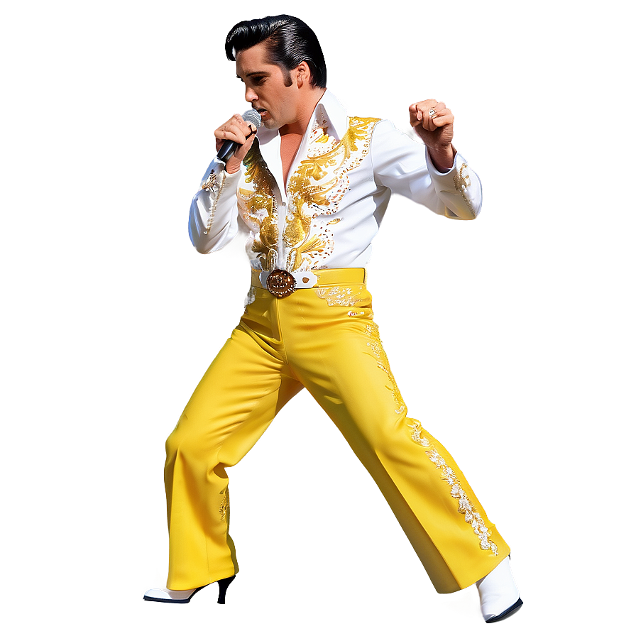 Elvis Presley Dancing Png Vad PNG Image