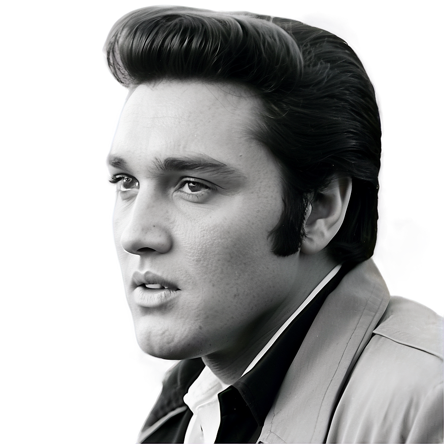 Elvis Presley In The 60s Png Ujs PNG Image