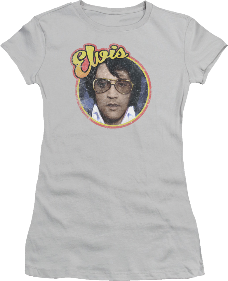 Elvis Presley Vintage T Shirt Design PNG Image