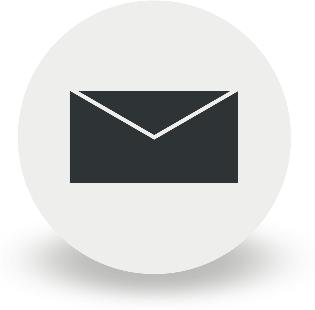 Email Icon Simple Design PNG Image