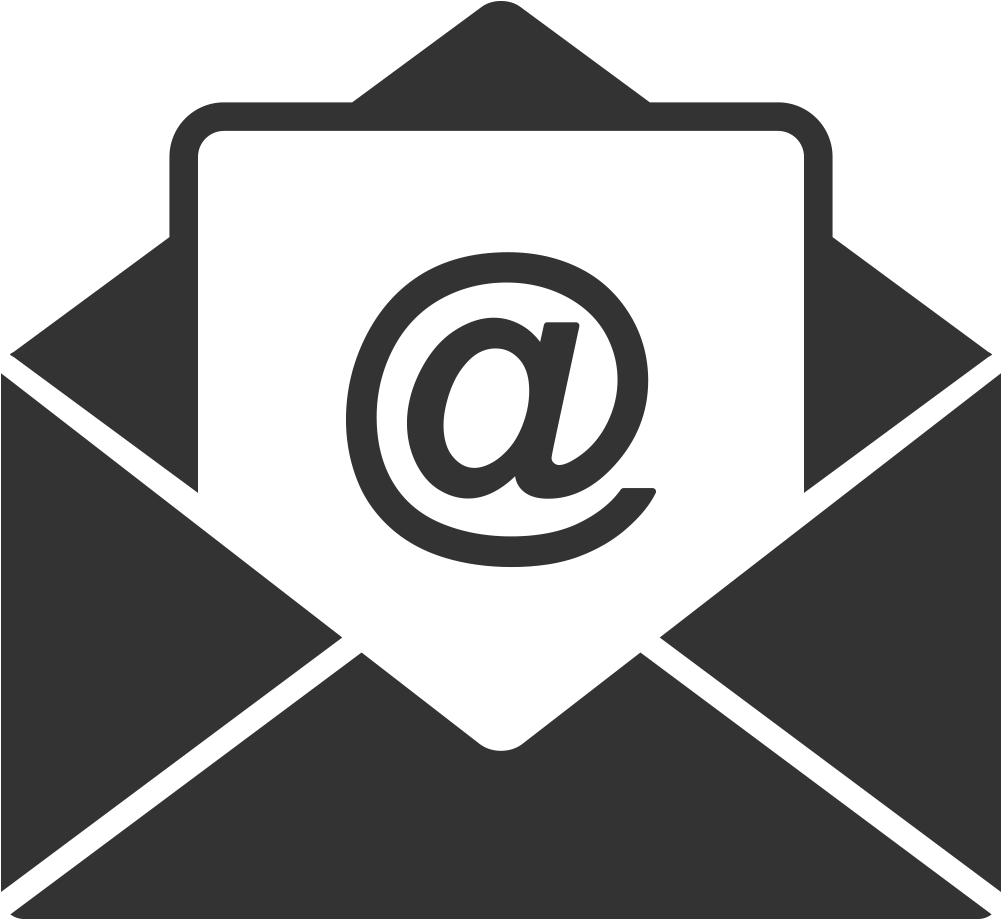 Email Icon White Background PNG Image