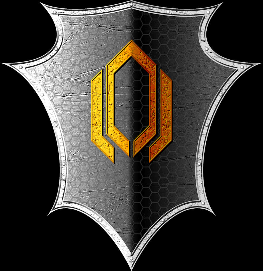 Emblematic Medieval Shield PNG Image