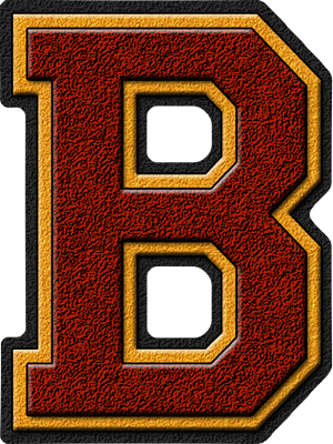 Embossed Letter B Texture PNG Image