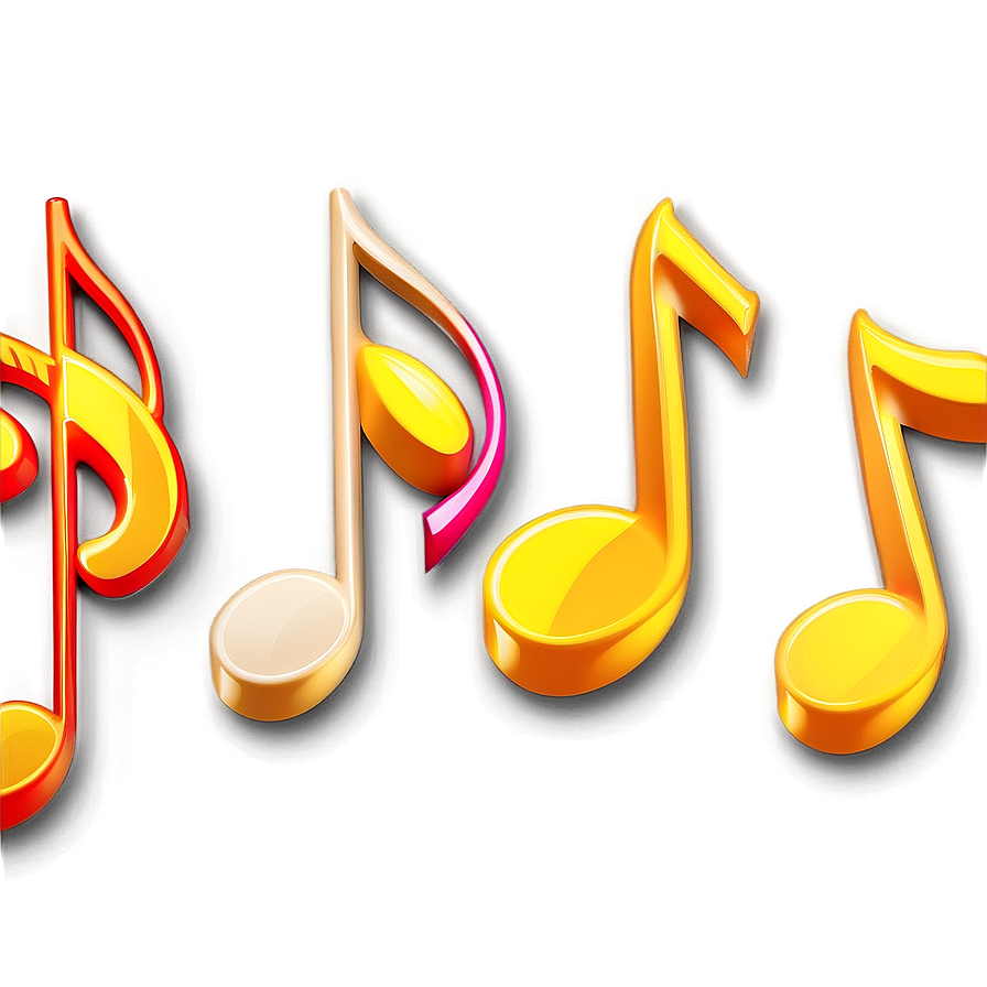 Embossed Musical Note Png 63 PNG Image