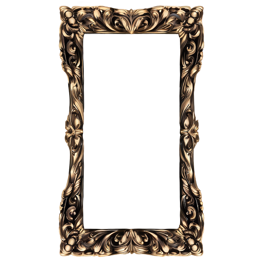 Embossed Picture Frame Png Gde PNG Image