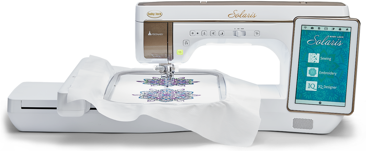 Embroidery Machine Baby Lock Solaris PNG Image