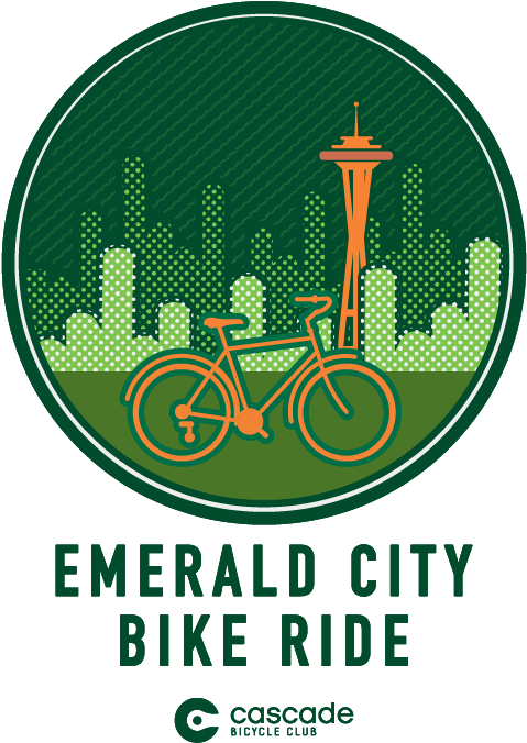 Emerald City Bike Ride Poster PNG Image