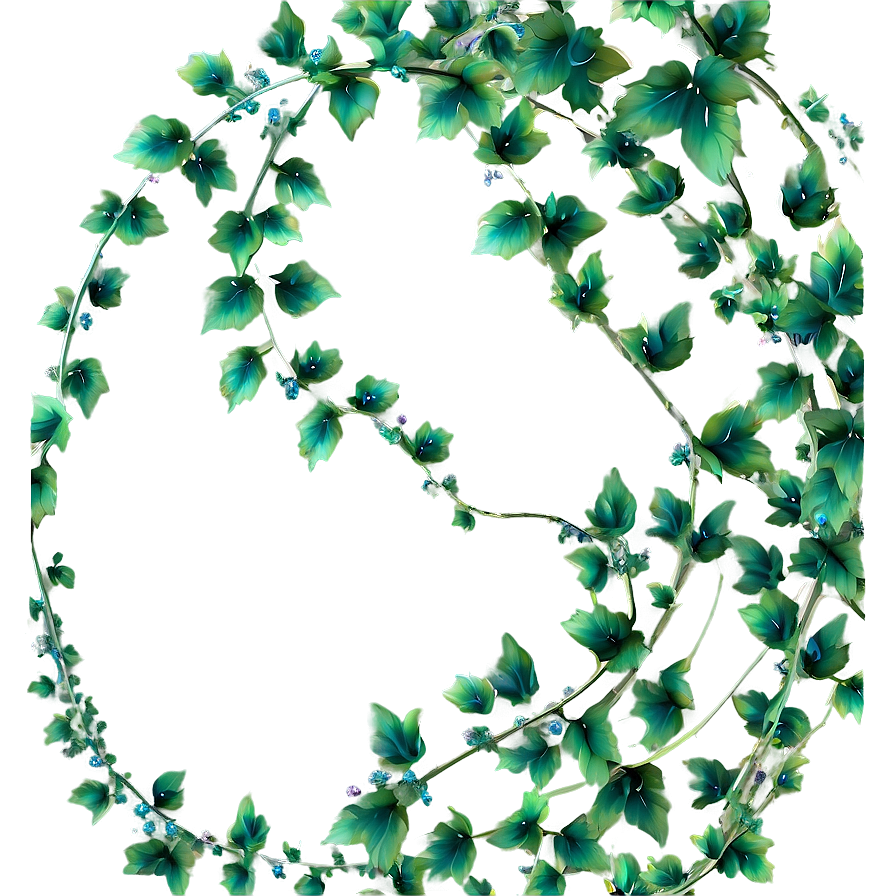 Emerald Ivy Pattern.png PNG Image