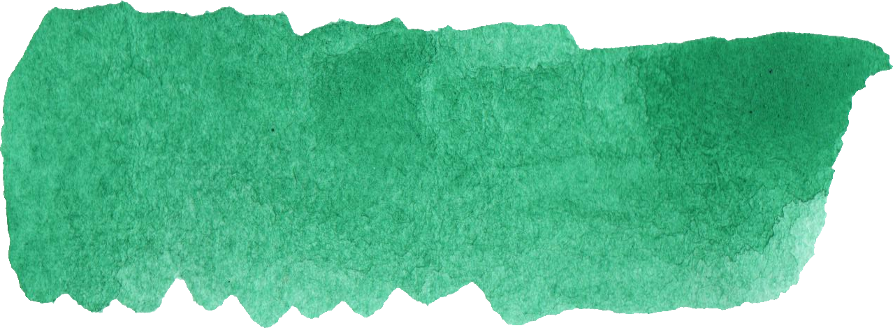 Emerald Watercolor Texture Banner Background PNG Image