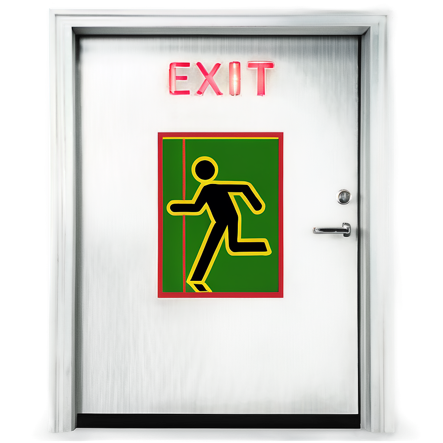 Emergency Exit Door Png Vjy PNG Image