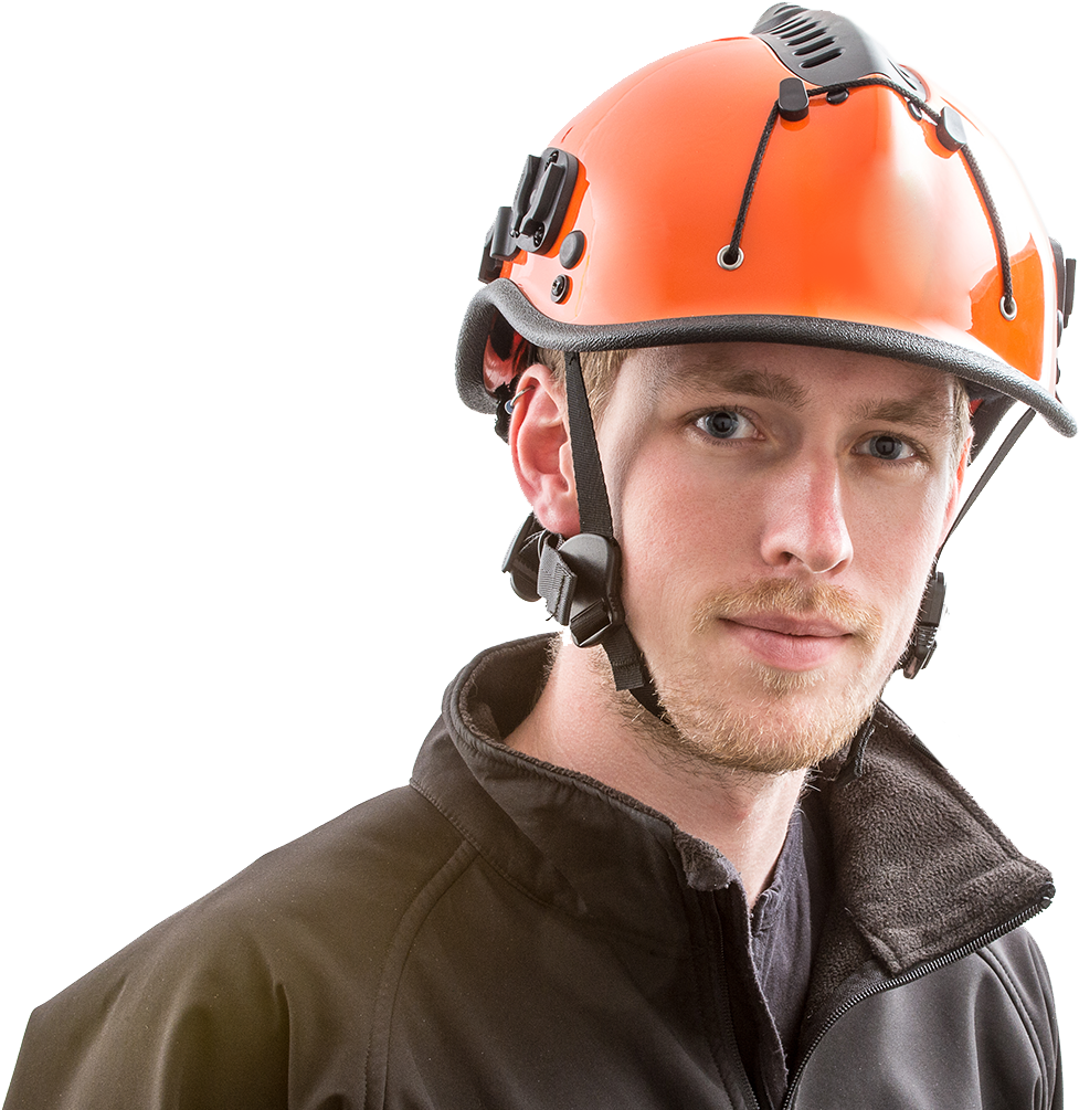 Emergency Responder Portrait PNG Image