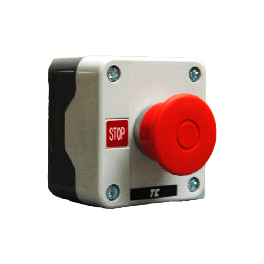 Emergency Stop Buttonon Wall PNG Image