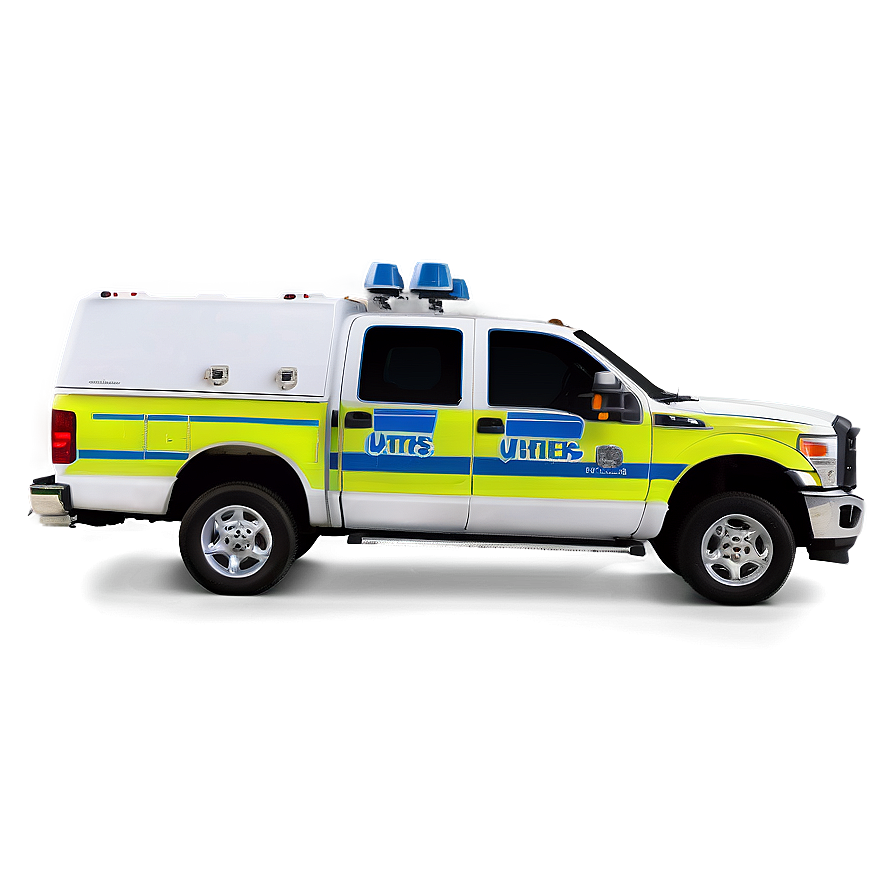 Emergency Vehicle Side Look Png 43 PNG Image