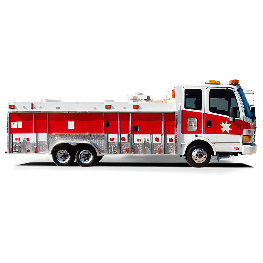 Emergency Vehicle Side Look Png Gqa60 PNG Image