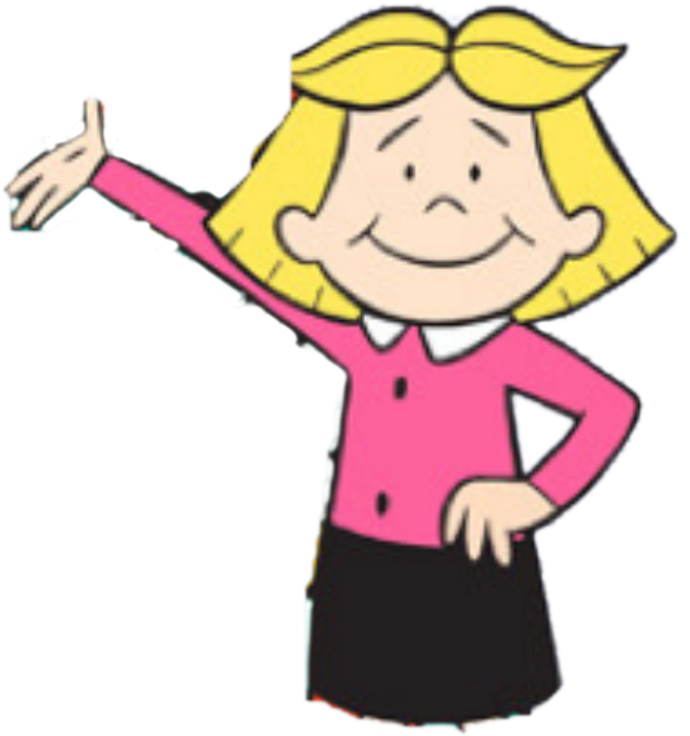 Emily Elizabeth Clifford Character Waving PNG Image