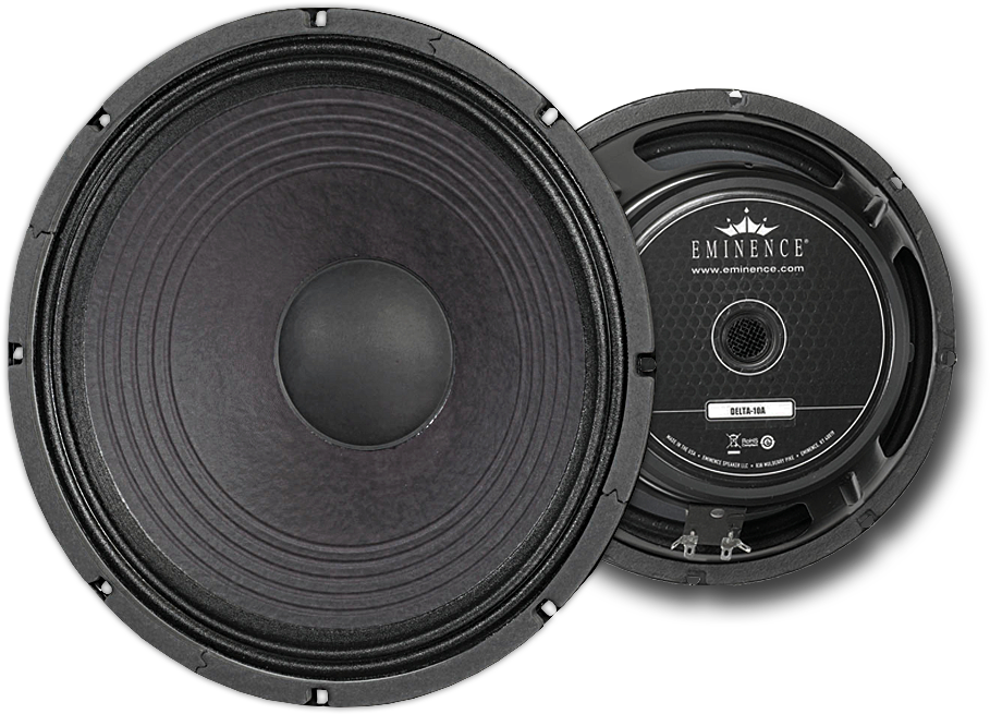 Eminence Delta10 A Speaker Pair PNG Image