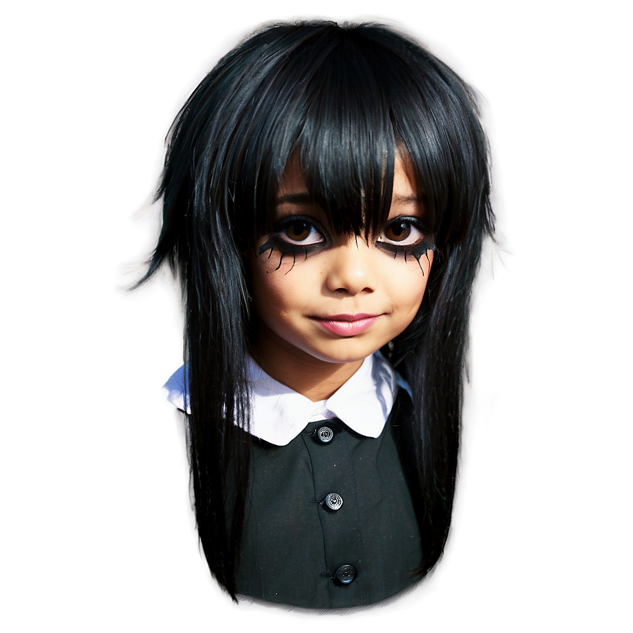 Emo Hair For Halloween Png Aka PNG Image