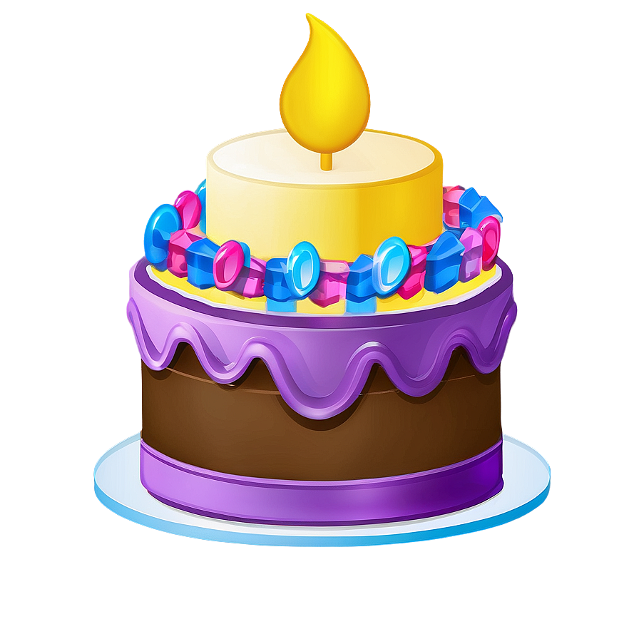 Emoji Birthday Cake Png 06262024 PNG Image