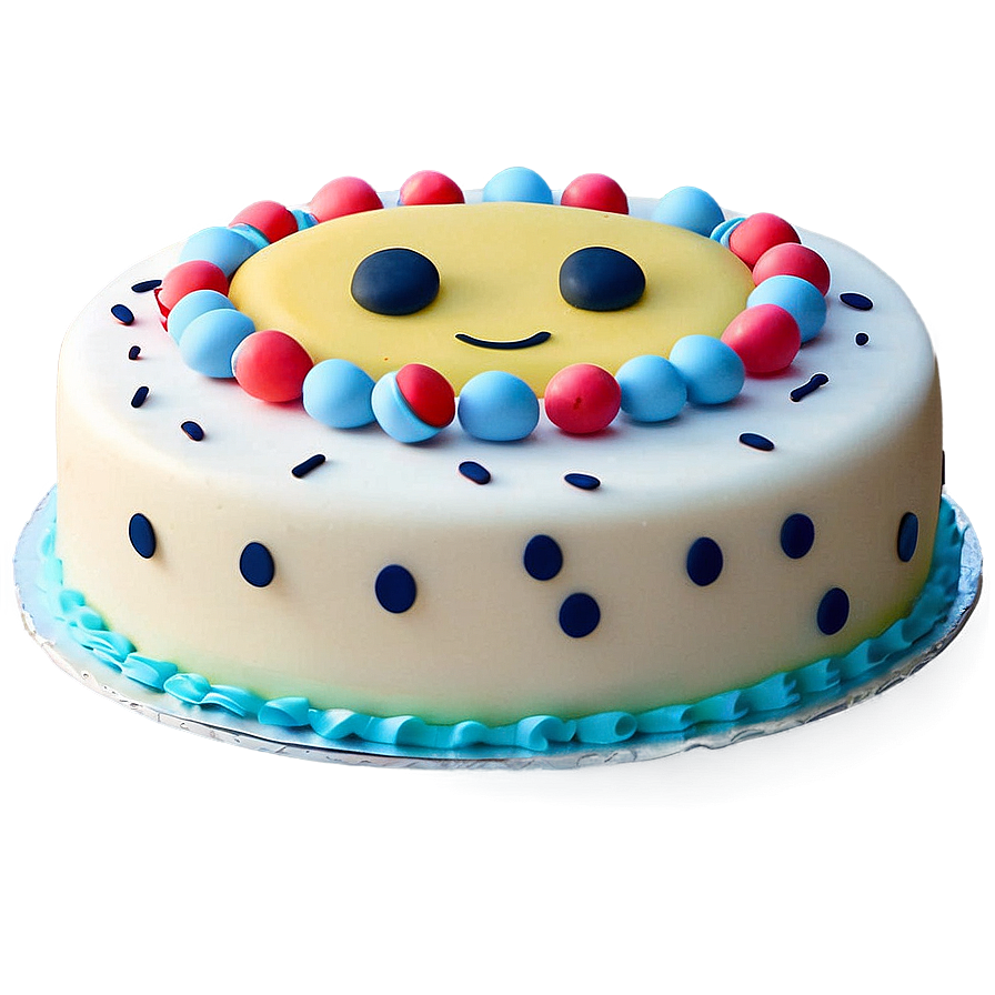 Emoji Cake Design Png Mdm31 PNG Image