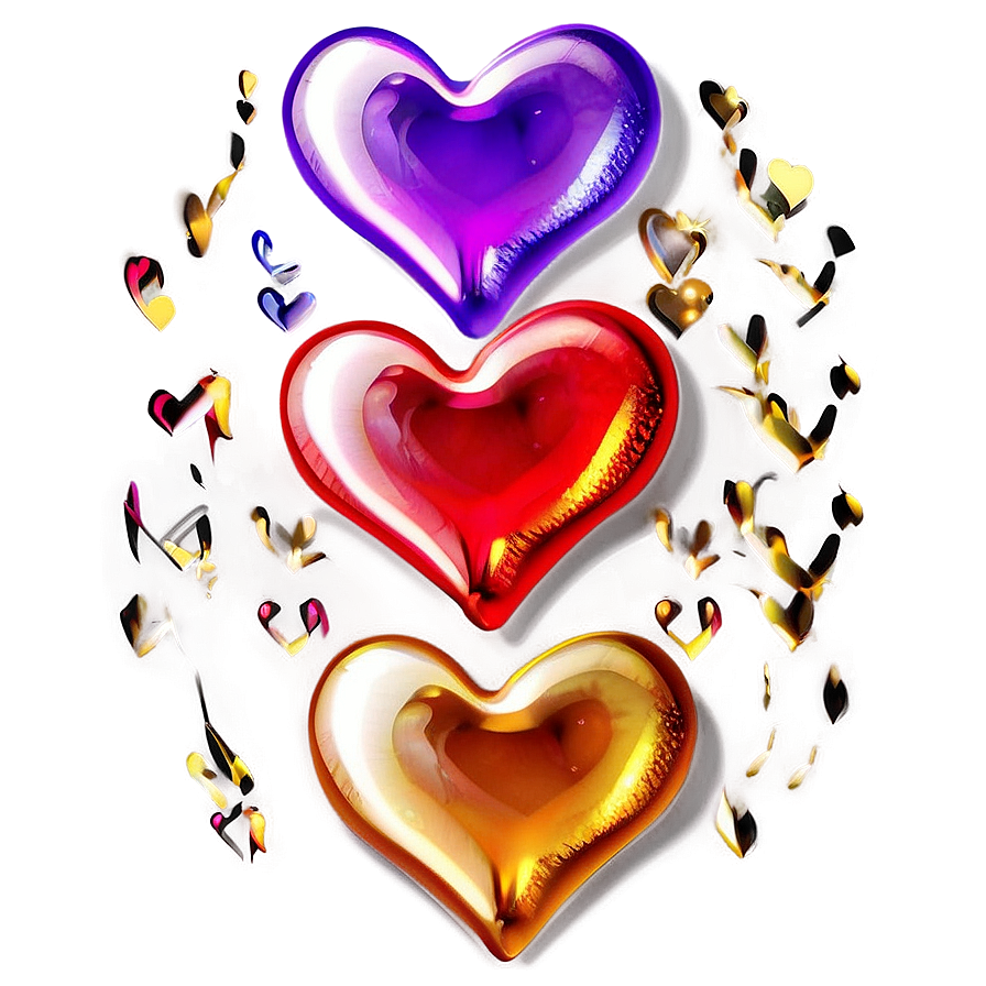 Emoji Hearts B PNG Image