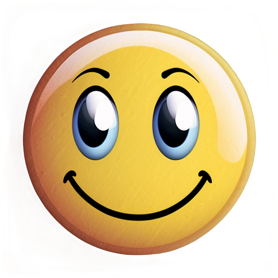 Emoji Smiley Face Sticker Png 06272024 PNG Image