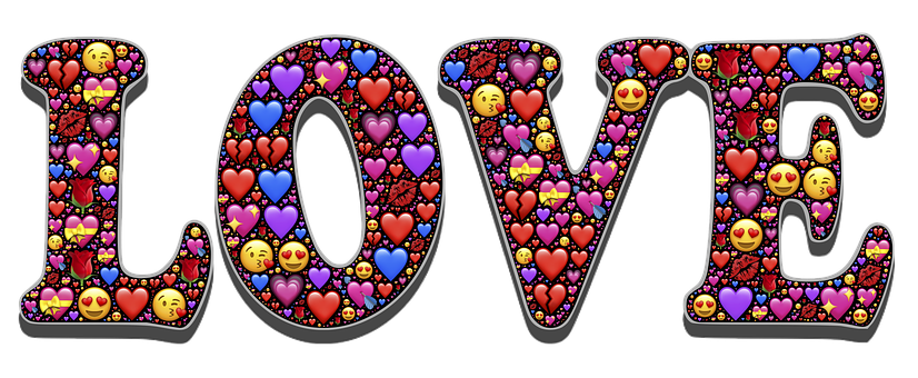 Emojisand Hearts Love Graphic PNG Image