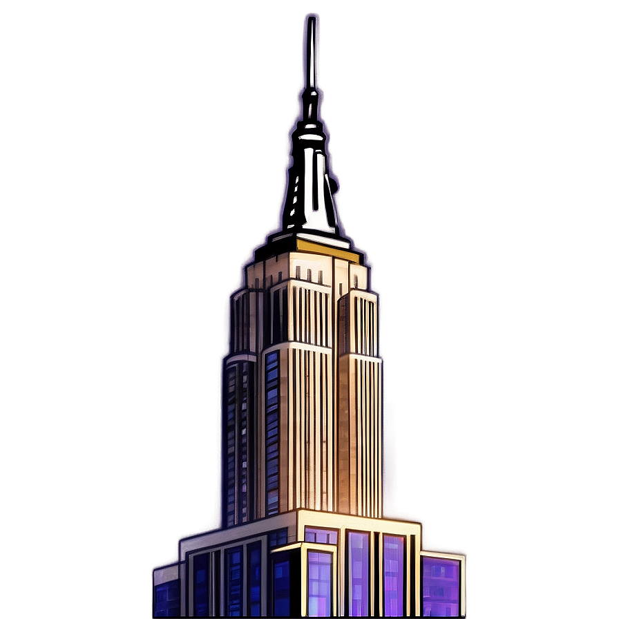 Empire State Building New York Png 06122024 PNG Image