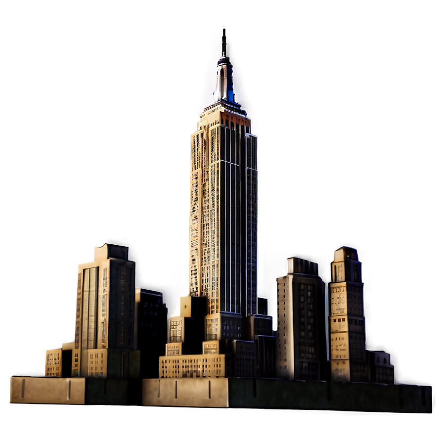 Empire State Building New York Png 70 PNG Image