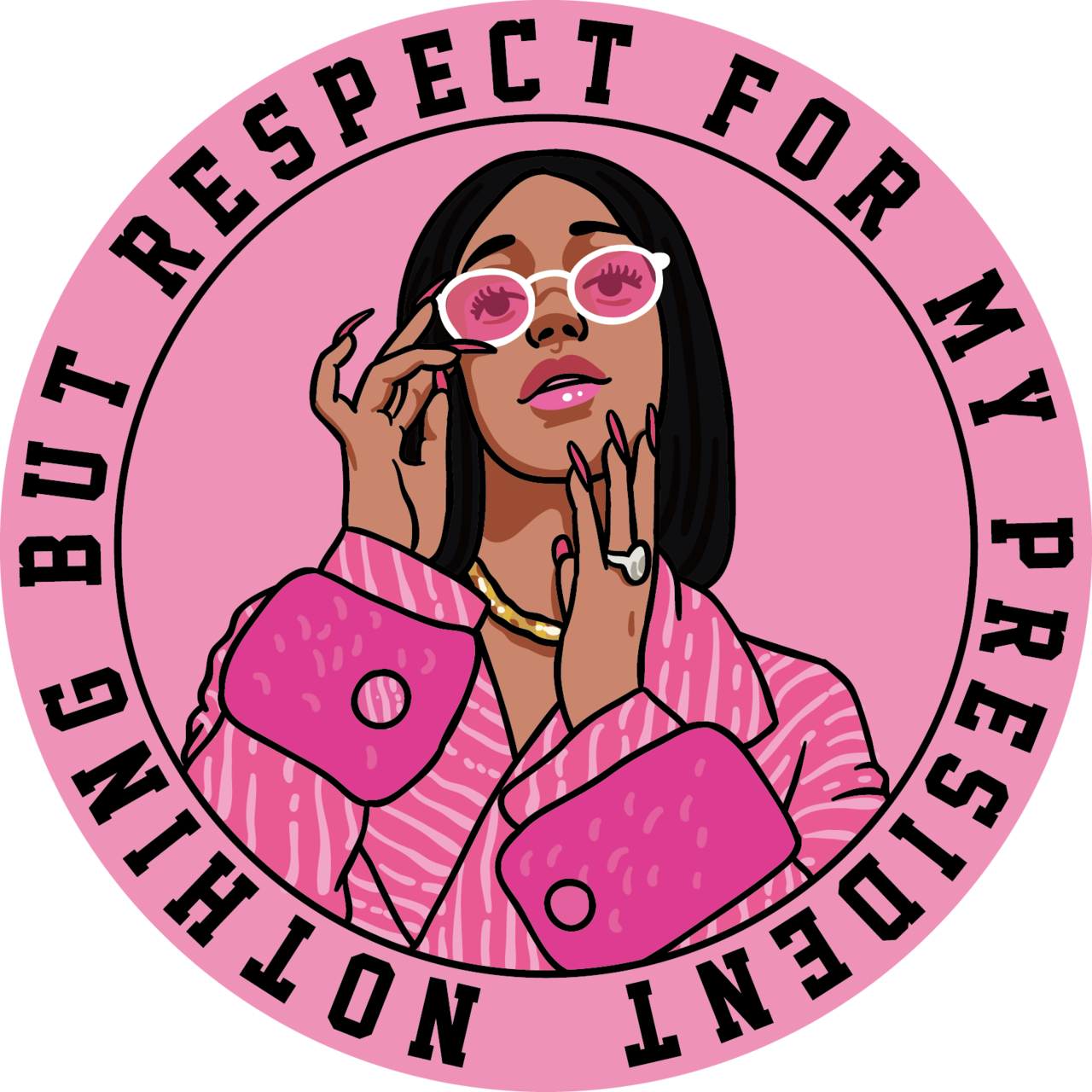 Empowerment Femininity Respect Illustration PNG Image