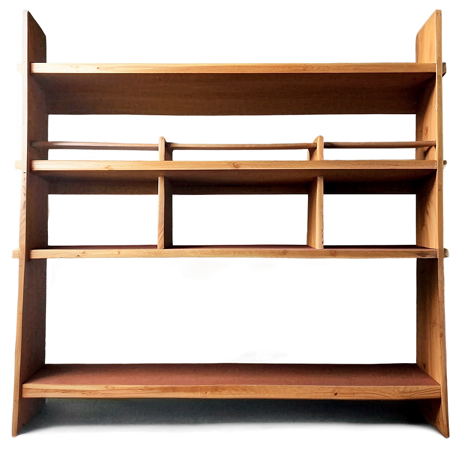 Empty Bookshelf Arrangement Png 30 PNG Image