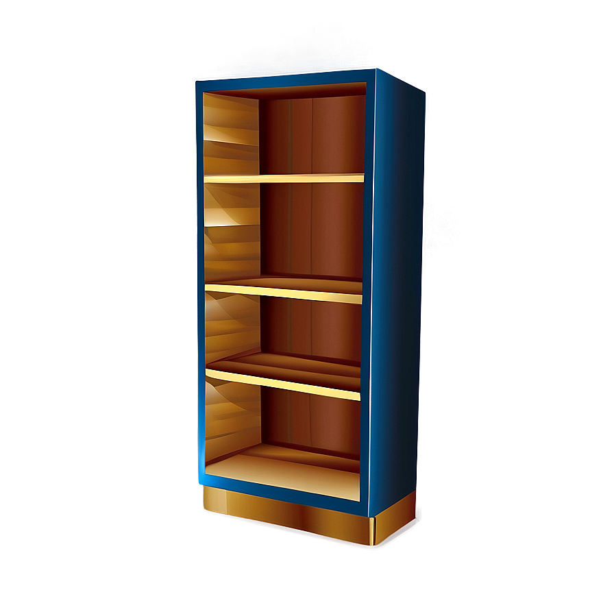 Empty Bookshelf Vector Png 38 PNG Image