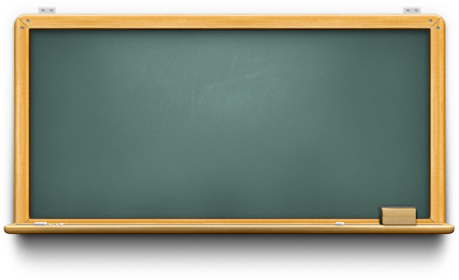 Empty Classroom Blackboard PNG Image