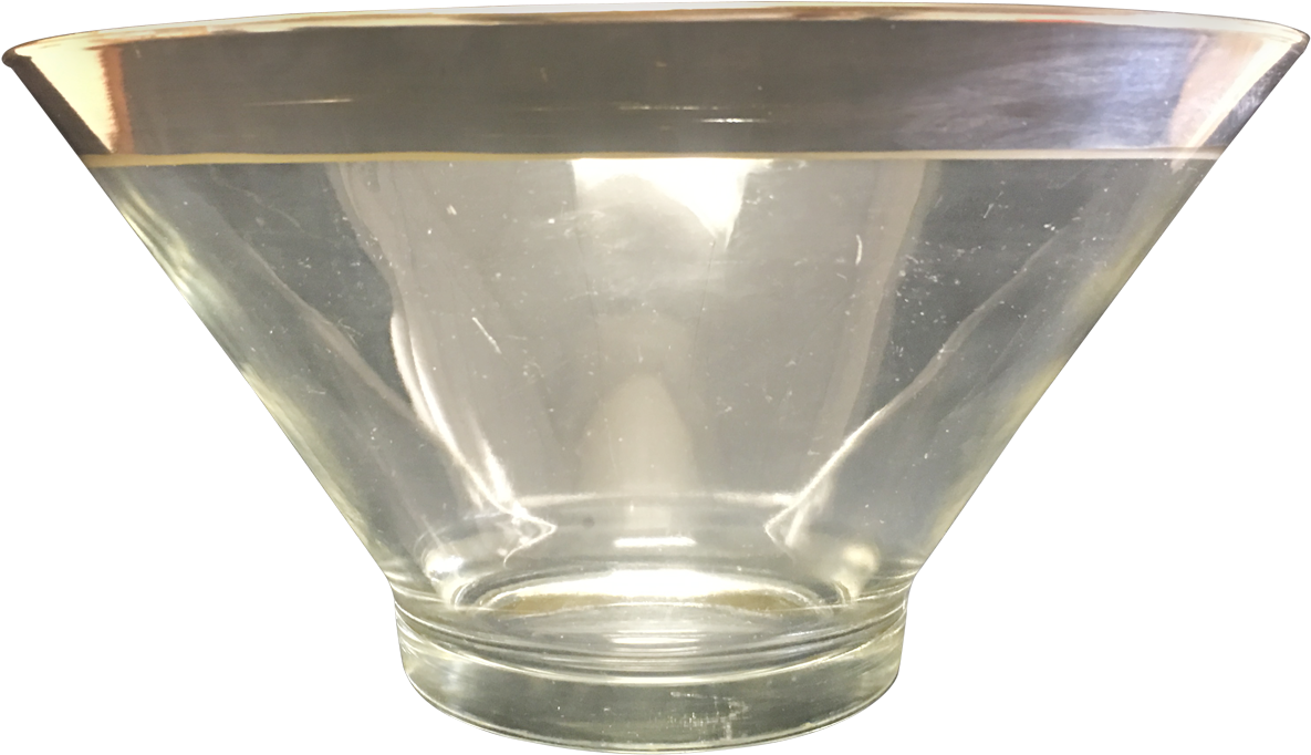 Empty Martini Glass Cocktail Transparent PNG Image