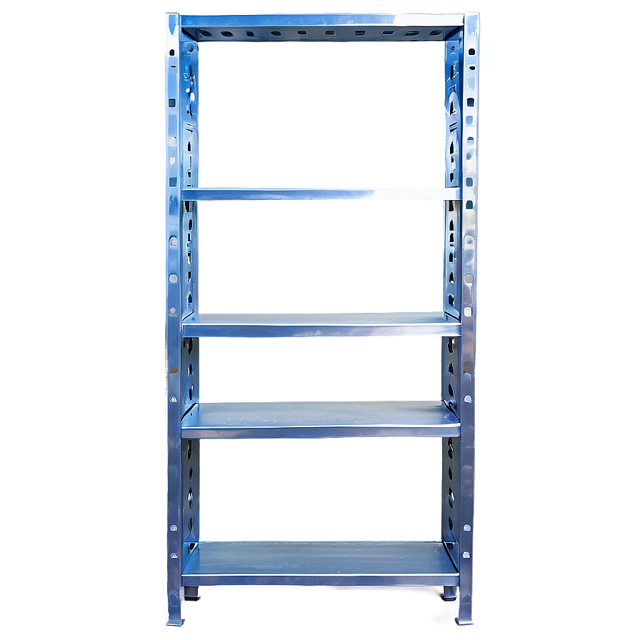 Empty Metal Bookshelf Png Svp PNG Image