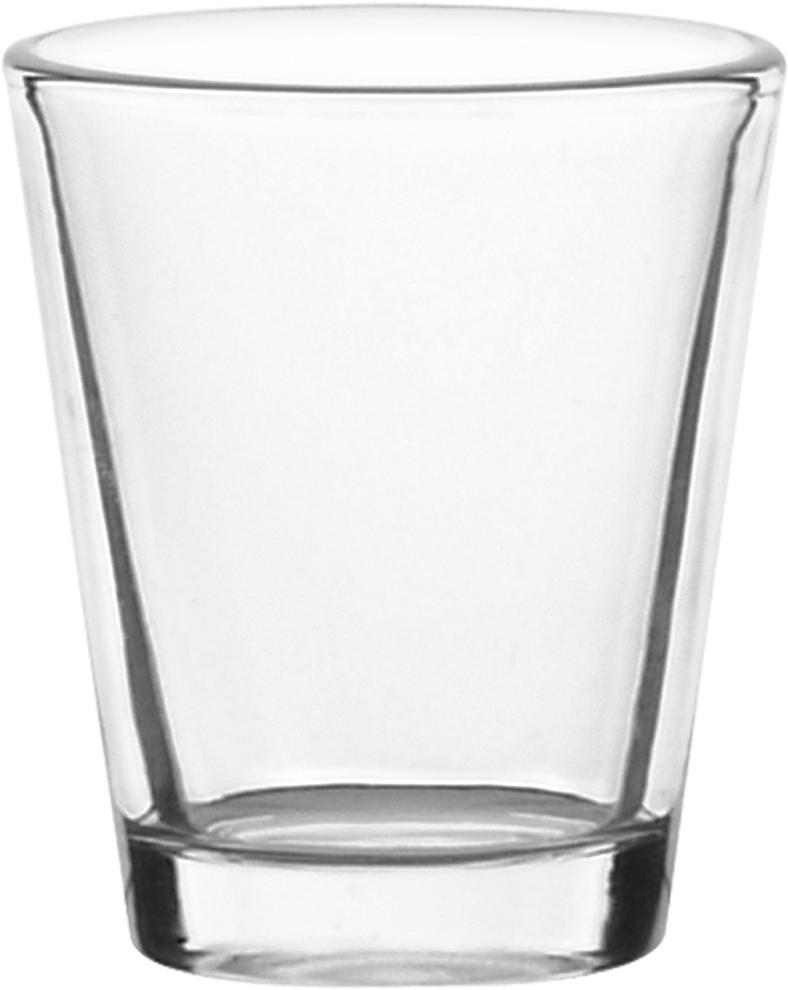 Empty Tequila Shot Glass PNG Image