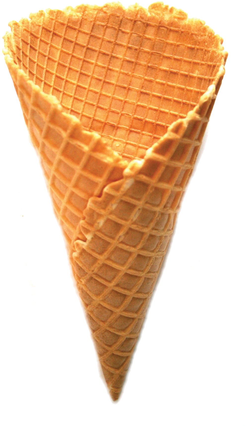 Empty Waffle Ice Cream Cone.png PNG Image