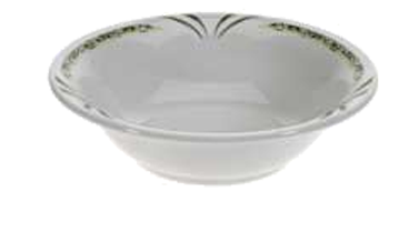 Empty White Ceramic Bowl PNG Image