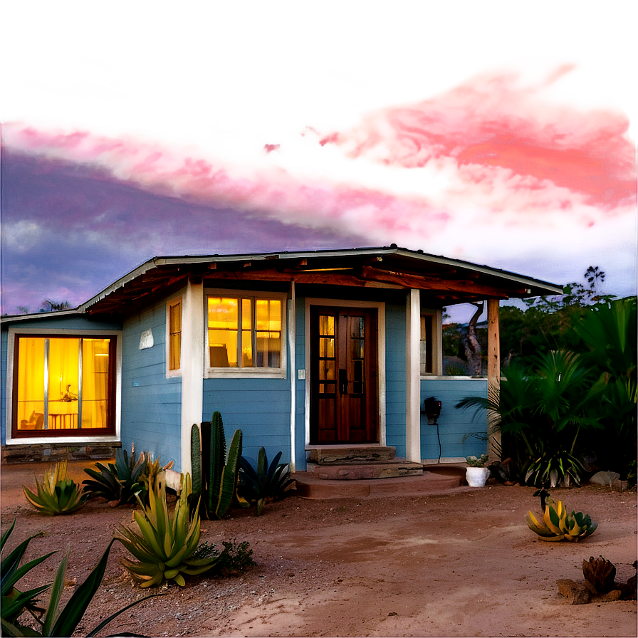 Encanto House At Twilight Png Bfo PNG Image