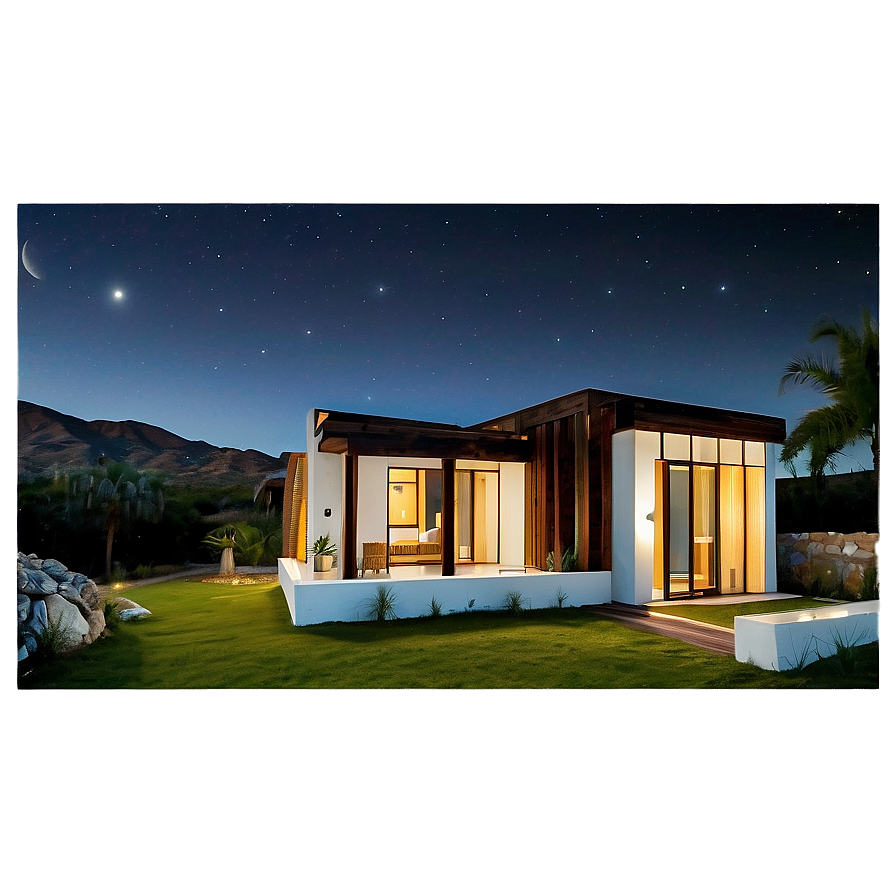 Encanto House Under Moonlight Png 06122024 PNG Image