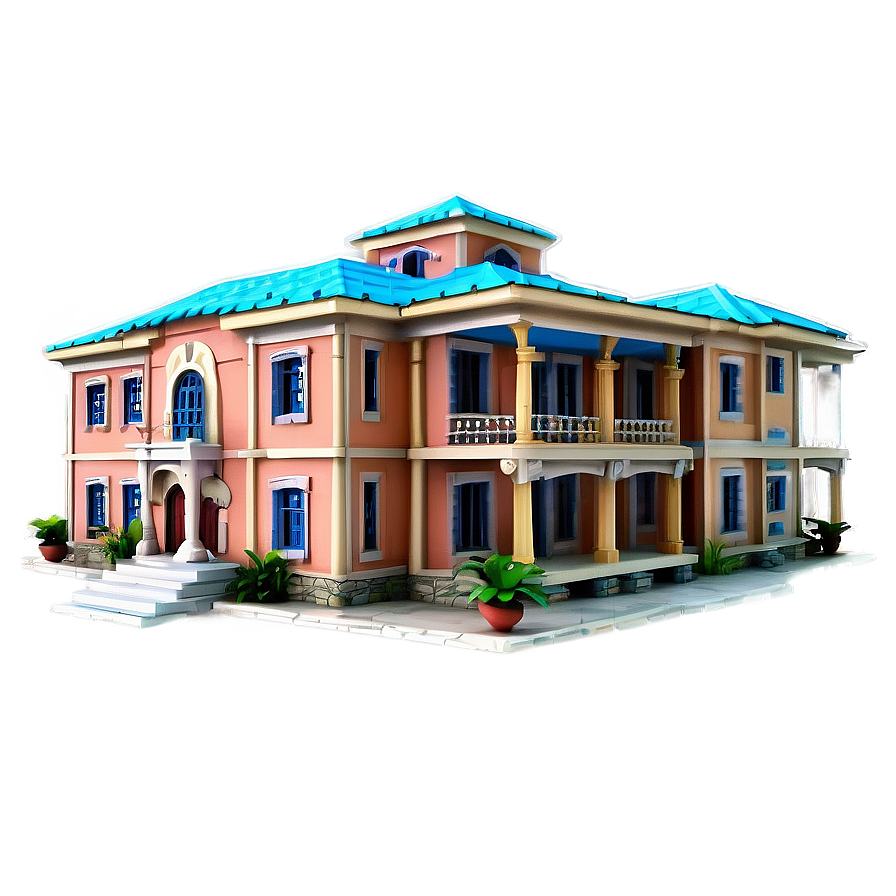 Encanto Magical Mansion Png Npv PNG Image