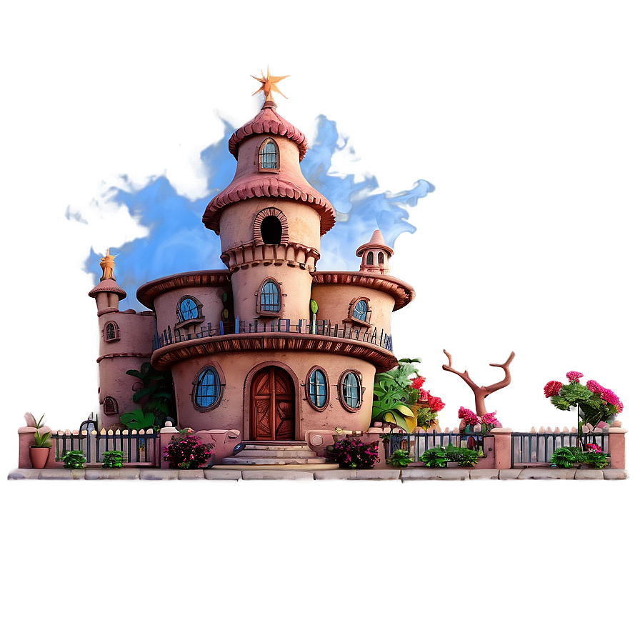 Encanto Magical Mansion Png Wfp85 PNG Image