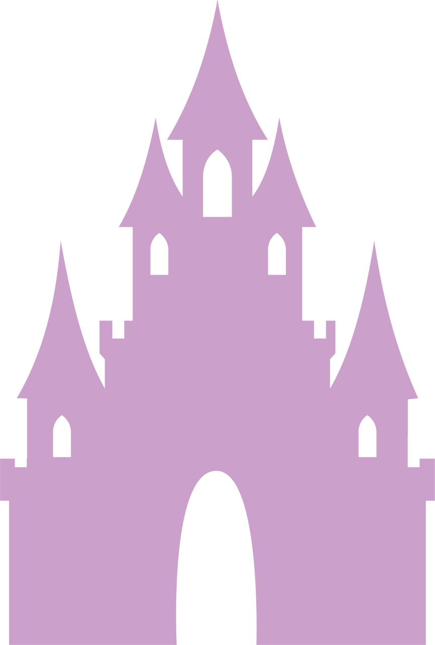 Enchanted Castle Silhouette.png PNG Image