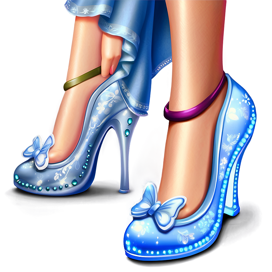 Enchanted Cinderella Shoe Png 06292024 PNG Image