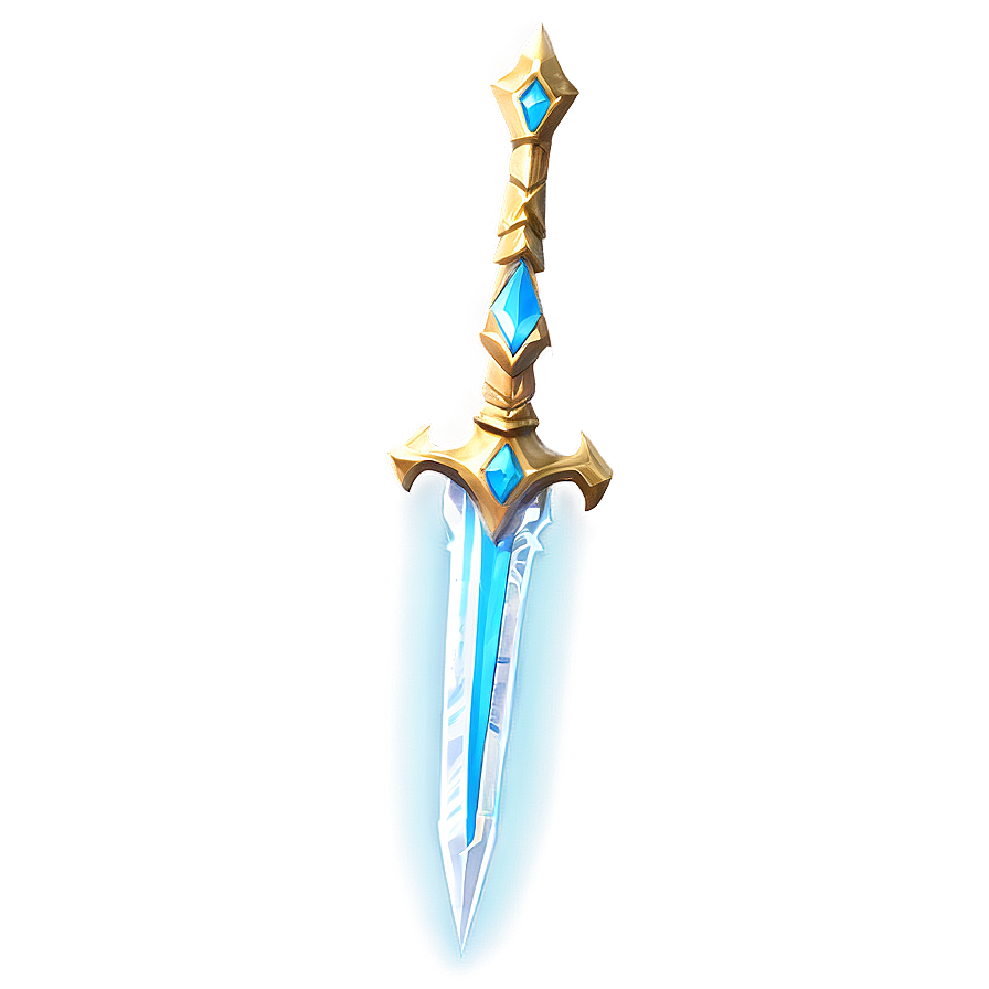 Enchanted Diamond Sword Image Png Kwm41 PNG Image