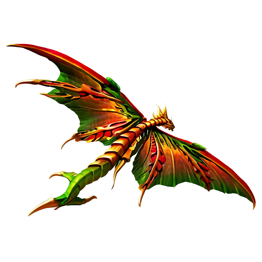 Enchanted Dragon Wings Png Iyr56 PNG Image