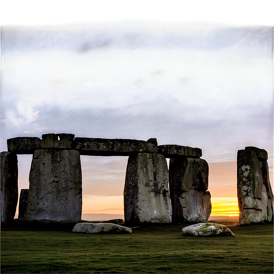 Enchanted Evening At Stonehenge Png Qtq35 PNG Image