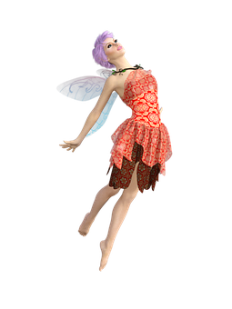 Enchanted Fairy Dance PNG Image