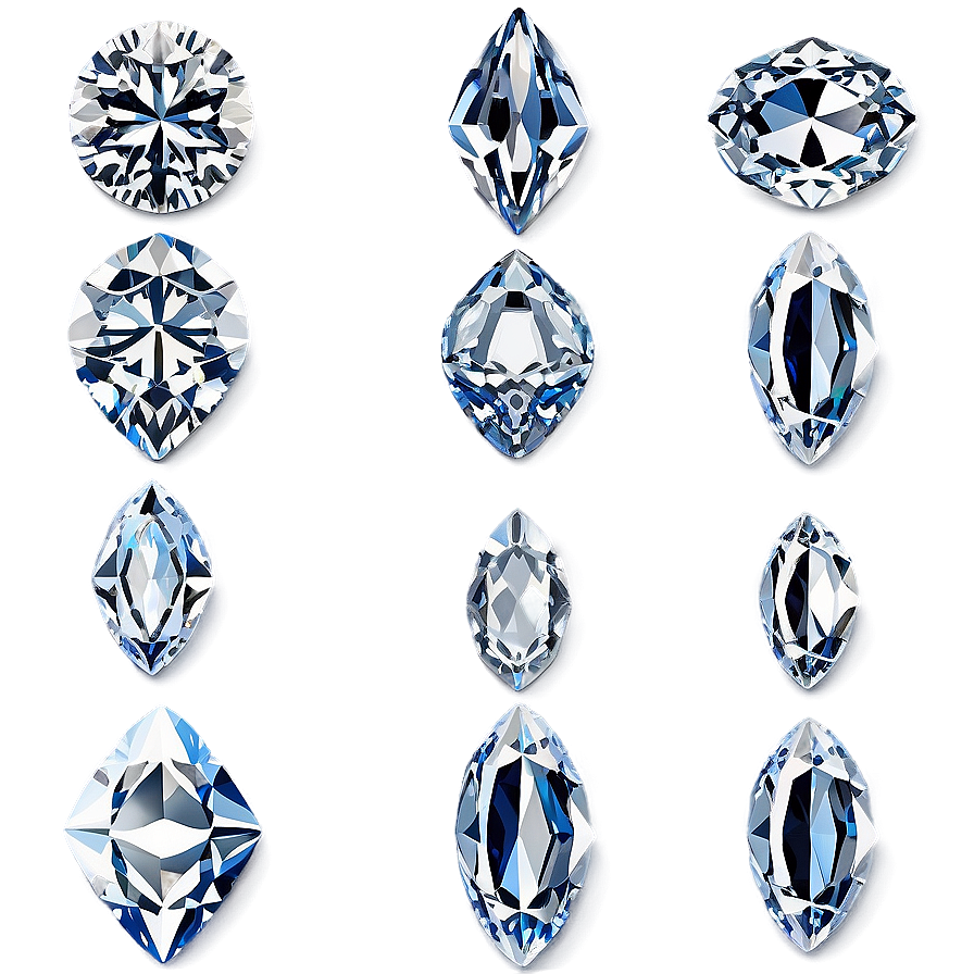 Enchanted Falling Diamonds Png 06132024 PNG Image