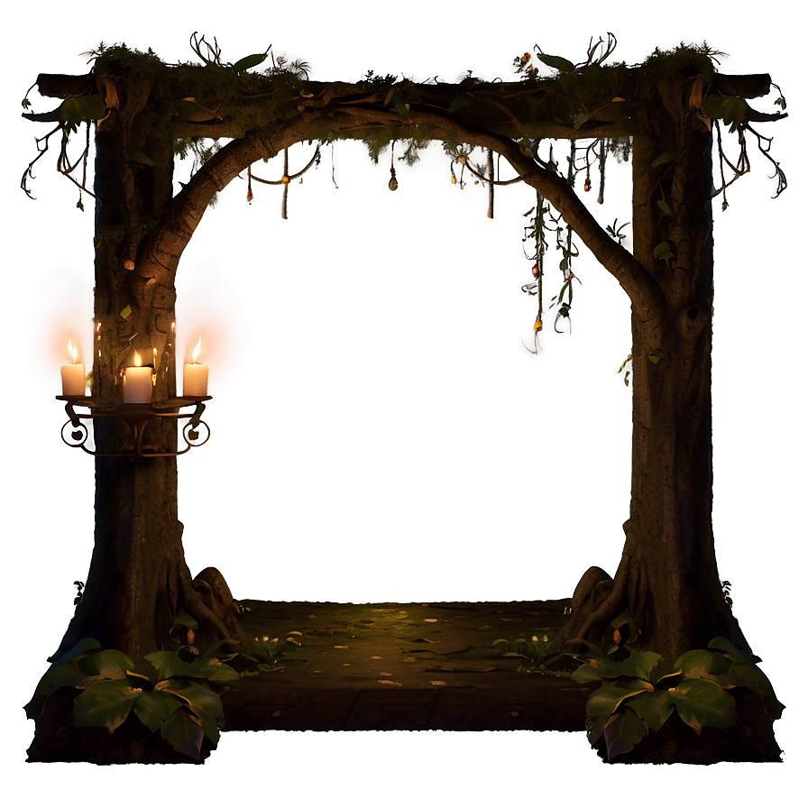 Enchanted Forest Altar Png 4 PNG Image