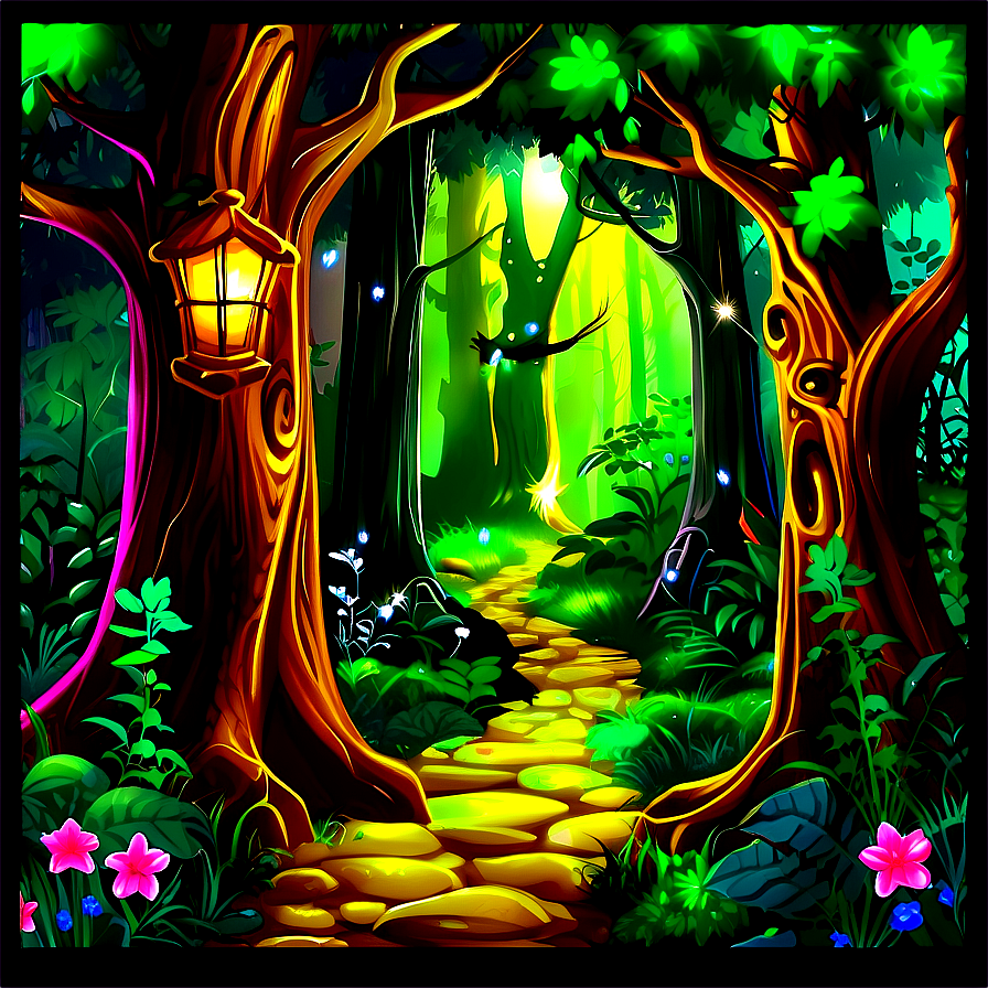 Enchanted Forest Scene Png 71 PNG Image